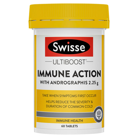 Swisse Ultiboost Immune Action 60 Tablets Swisse Ultiboost Immune Action 60 Tablets