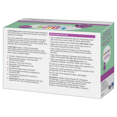 Little Eyes Clns Wipes 30 Little Eyes Clns Wipes 30