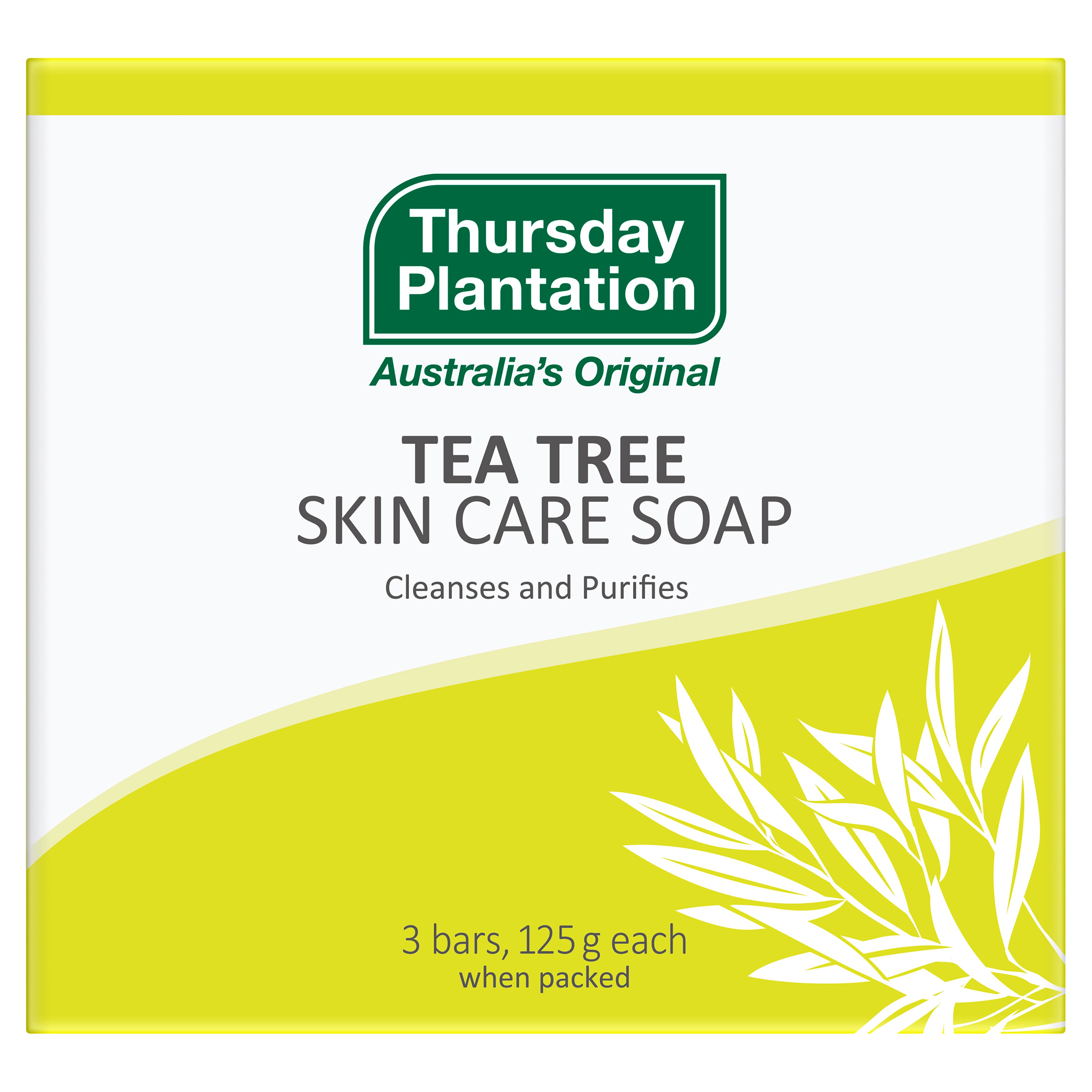 T/Plant B/Soap TTree 125g 3pk T/Plant B/Soap TTree 125g 3pk