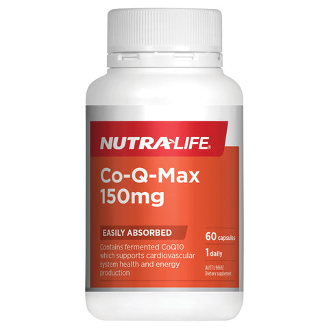 Nutra-Life Co-Q-Max 150MG 60 Capsules Nutra-Life Co-Q-Max 150MG 60 Capsules