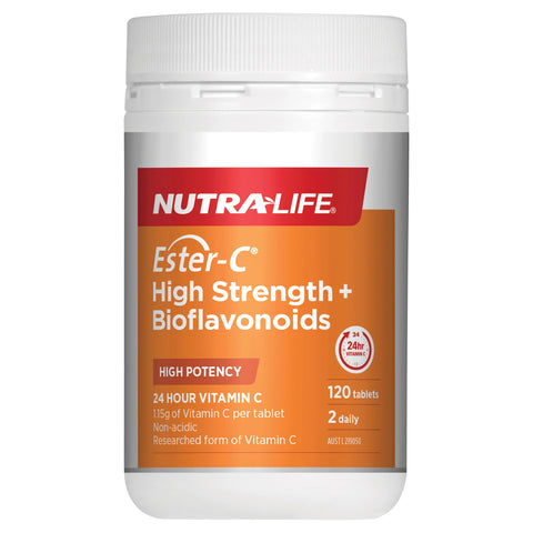 Nutra-Life Ester-C 1500mg + Bioflavonoids 120 Tablets Nutra-Life Ester-C 1500mg + Bioflavonoids 120 Tablets