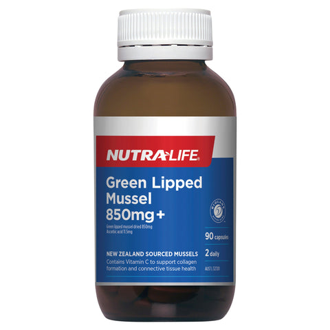 Nutra-Life Green Lipped Mussel 850mg + 90 Capsules Nutra-Life Green Lipped Mussel 850mg + 90 Capsules