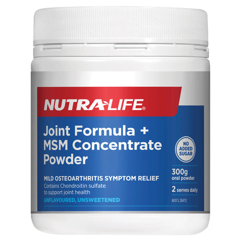 Nutra Life Glucosamine Chondroitin MSM Joint Formula Unflavoured 300g Nutra Life Glucosamine Chondroitin MSM Joint Formula Unflavoured 300g