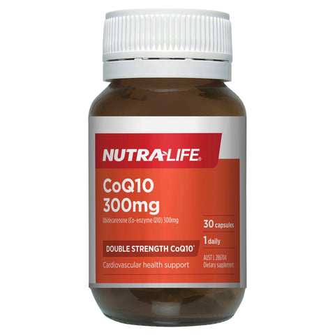 Nutra-Life Coq10 300mg 30 Capsules Nutra-Life Coq10 300mg 30 Capsules