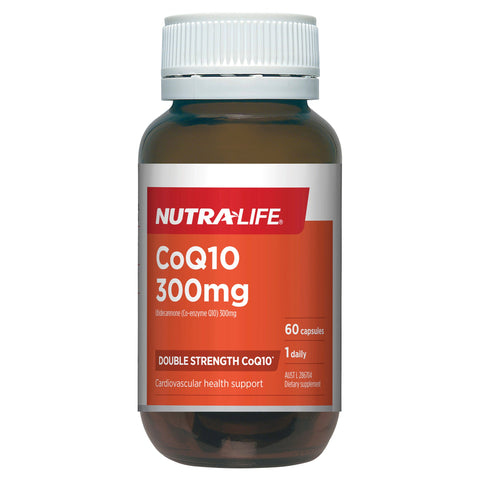 Nutra Life CoQ10 300mg 60 Capsules Nutra Life CoQ10 300mg 60 Capsules