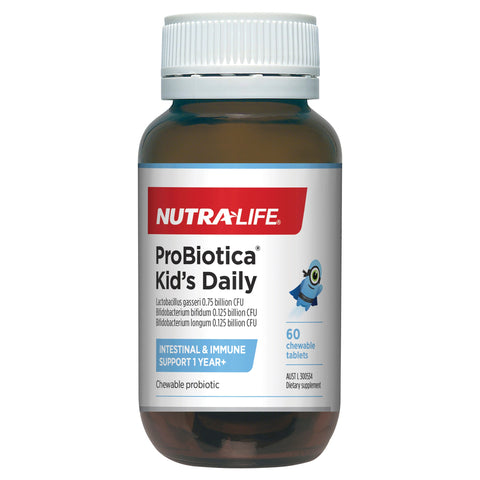 Nutra-Life Probiotica Kids Daily 60 Chewable Tablets Nutra-Life Probiotica Kids Daily 60 Chewable Tablets