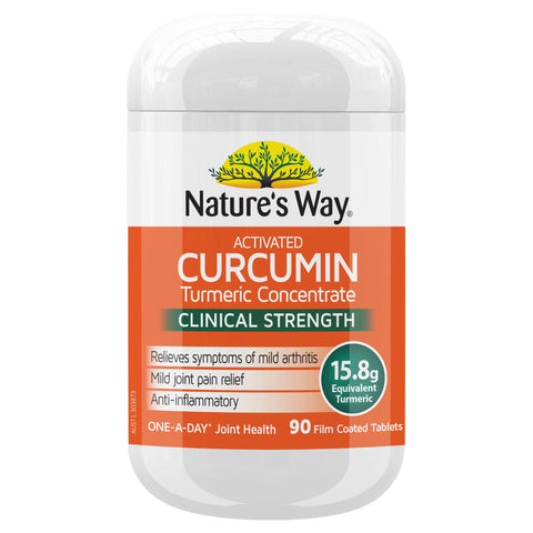 Nature's Way Activated Curcumin 90 Tablets Nature's Way Activated Curcumin 90 Tablets