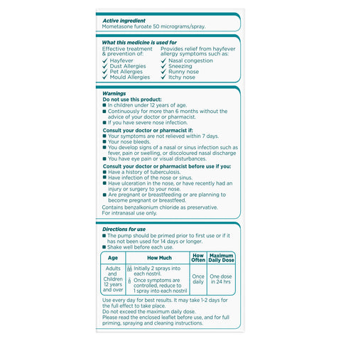 Nasonex Alrgy 65 MD Spry Nasonex Alrgy 65 MD Spry