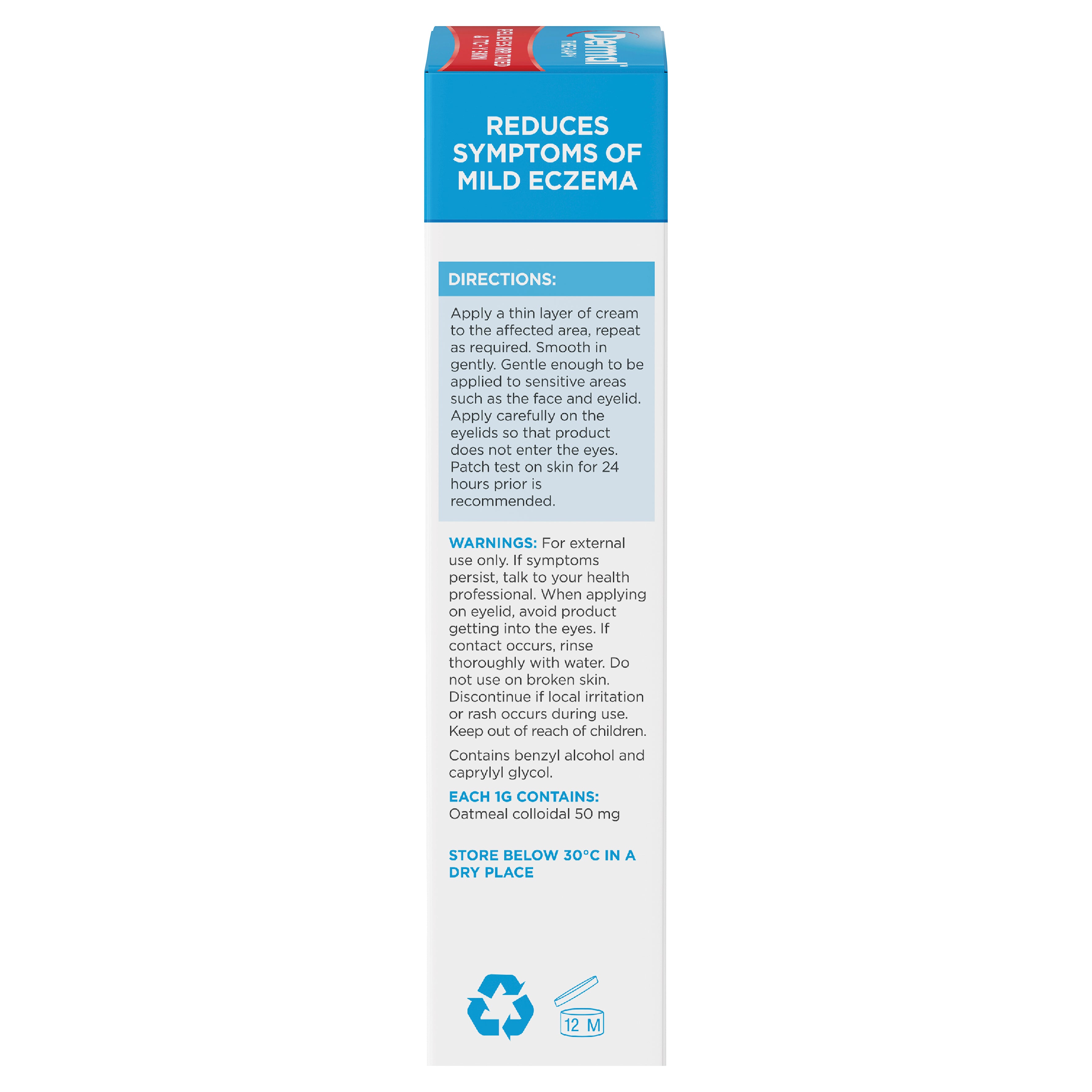 Dermal Thrpy Fcl&Eyelid Eczema 40g Dermal Thrpy Fcl&Eyelid Eczema 40g