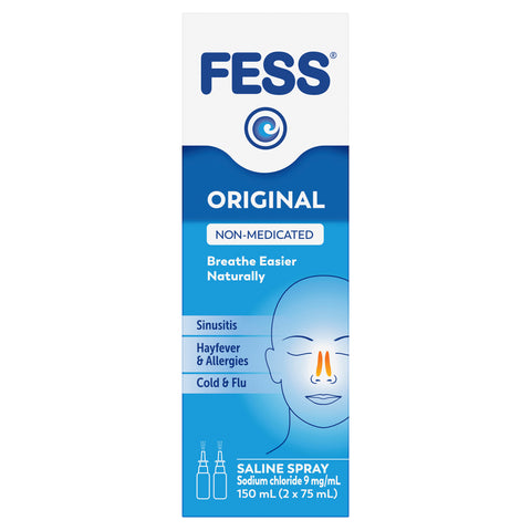 FESS Original Nasal Saline Spray 2 x 75 mL FESS Original Nasal Saline Spray 2 x 75 mL