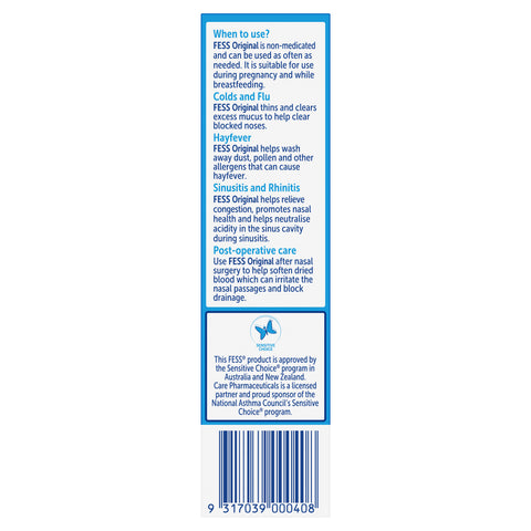 FESS Original Nasal Saline Spray 30mL FESS Original Nasal Saline Spray 30mL