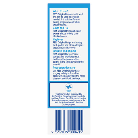 FESS Original Nasal Saline Spray 75mL FESS Original Nasal Saline Spray 75mL
