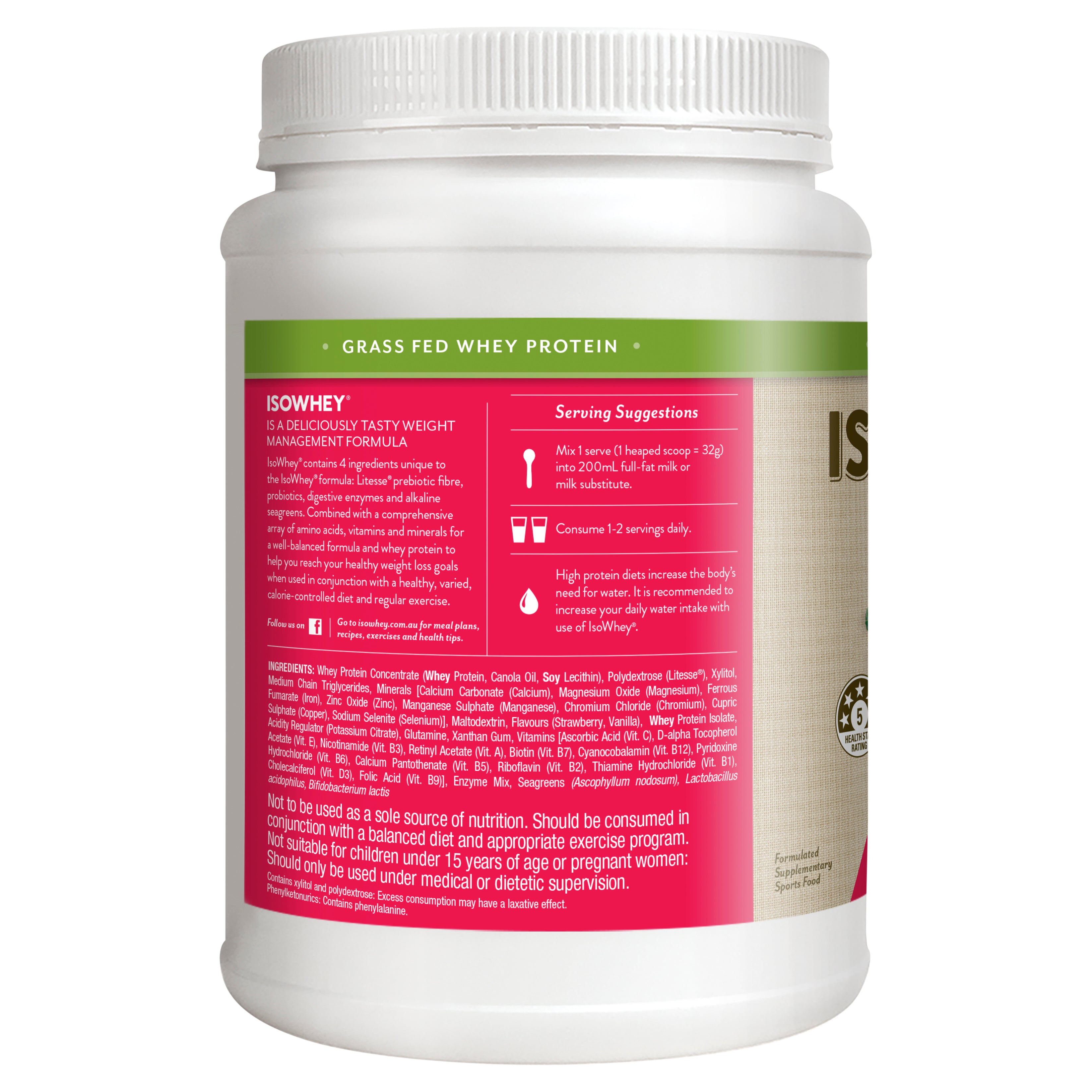 IsoWhey Strawb Smoothie 672g IsoWhey Strawb Smoothie 672g