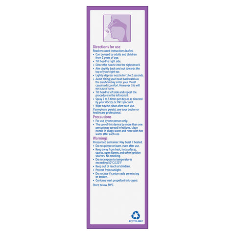 FESS Nasal & Sinus Mist Congestion Relief 100mL FESS Nasal & Sinus Mist Congestion Relief 100mL