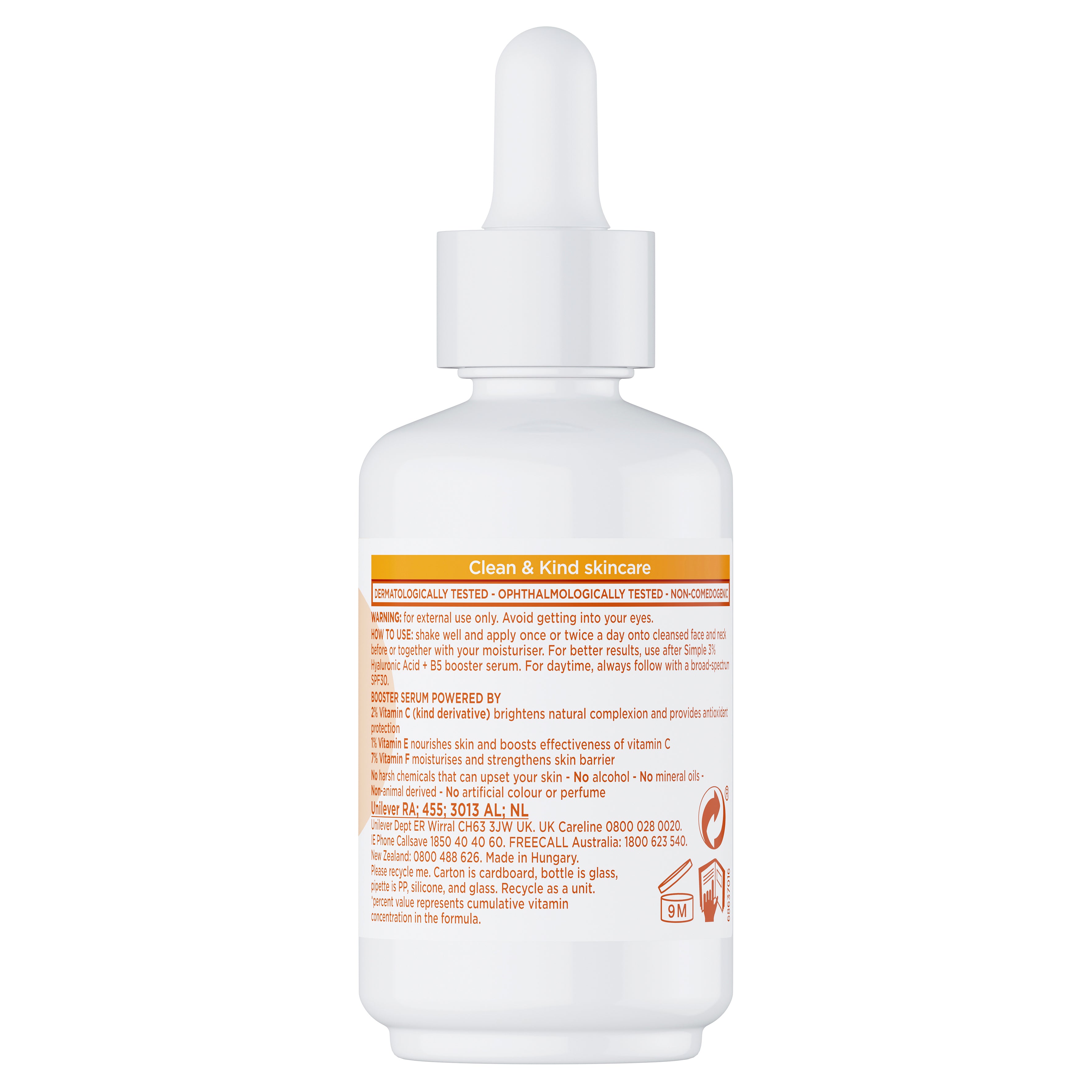 Simple Booster Serum Vit C+E+F 30ml Simple Booster Serum Vit C+E+F 30ml