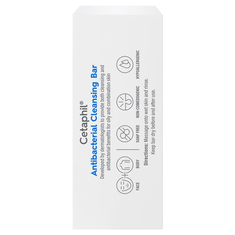 Cetaphil Antibacterial Cleansing Bar 127g Cetaphil Antibacterial Cleansing Bar 127g