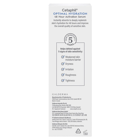 Cetaphil Optimal Hydration 48 Hour Activation Serum 30ml Cetaphil Optimal Hydration 48 Hour Activation Serum 30ml