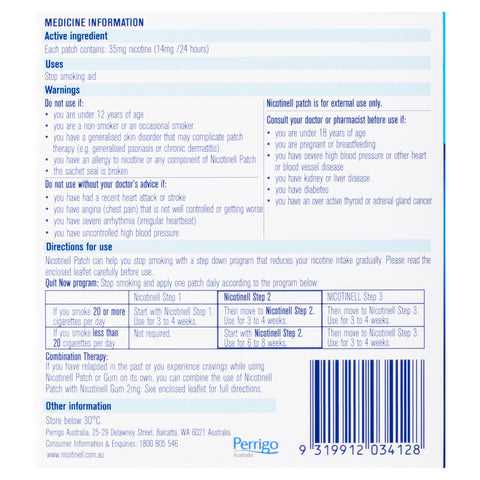 Nicotinell Patch 14mg 7Days Nicotinell Patch 14mg 7Days