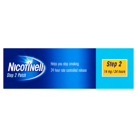 Nicotinell Stop Smoking Step 2 Patch 14mg 28 Pack Nicotinell Stop Smoking Step 2 Patch 14mg 28 Pack