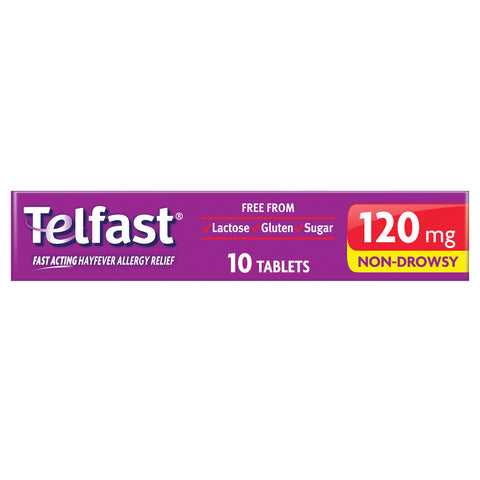 Telfast 120mg 10 Tablets Telfast 120mg 10 Tablets