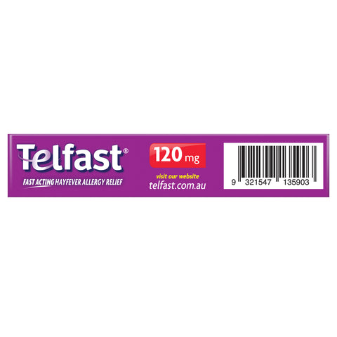 Telfast 120mg 10 Tablets Telfast 120mg 10 Tablets