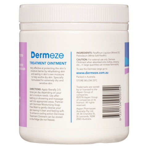 Dermeze Treat Oint 500g Dermeze Treat Oint 500g