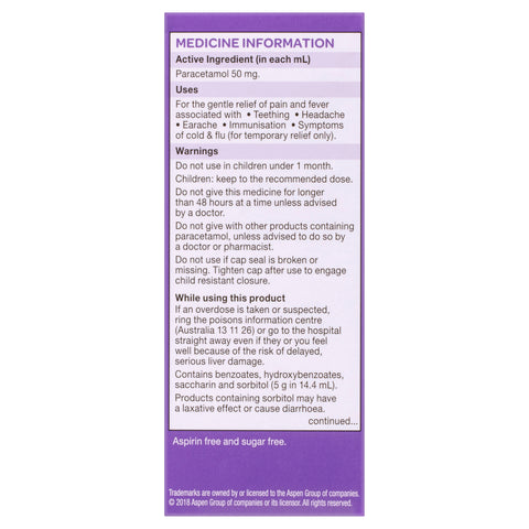 Dymadon Paracetamol for Babies 1mth-2yrs STRAWBERRY 60mL Dymadon Paracetamol for Babies 1mth-2yrs STRAWBERRY 60mL
