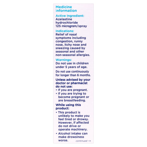 EZE Allergy Nasal Spray 10mL EZE Allergy Nasal Spray 10mL