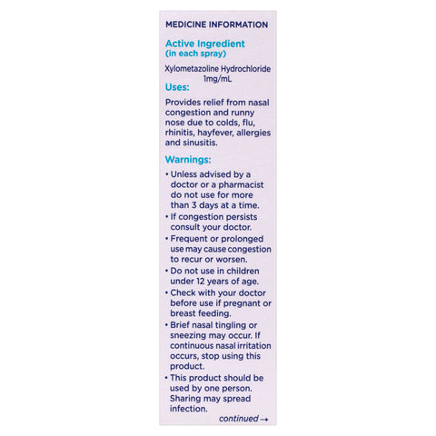 FLO Rapid Relief Decongestant Nasal Spray 15mL FLO Rapid Relief Decongestant Nasal Spray 15mL