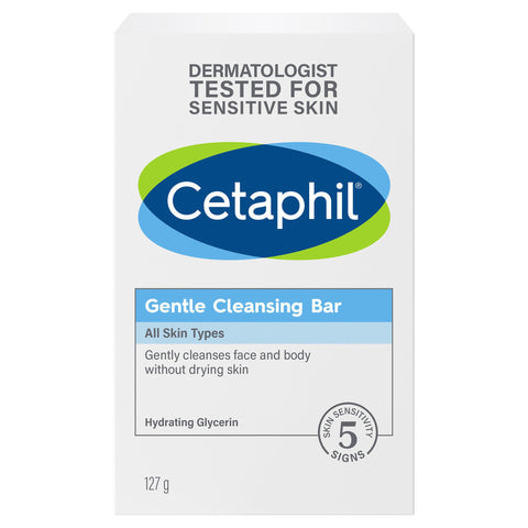 Cetaphil Gentle Cleansing Bar 127g, Gentle to Skin Cetaphil Gentle Cleansing Bar 127g, Gentle to Skin