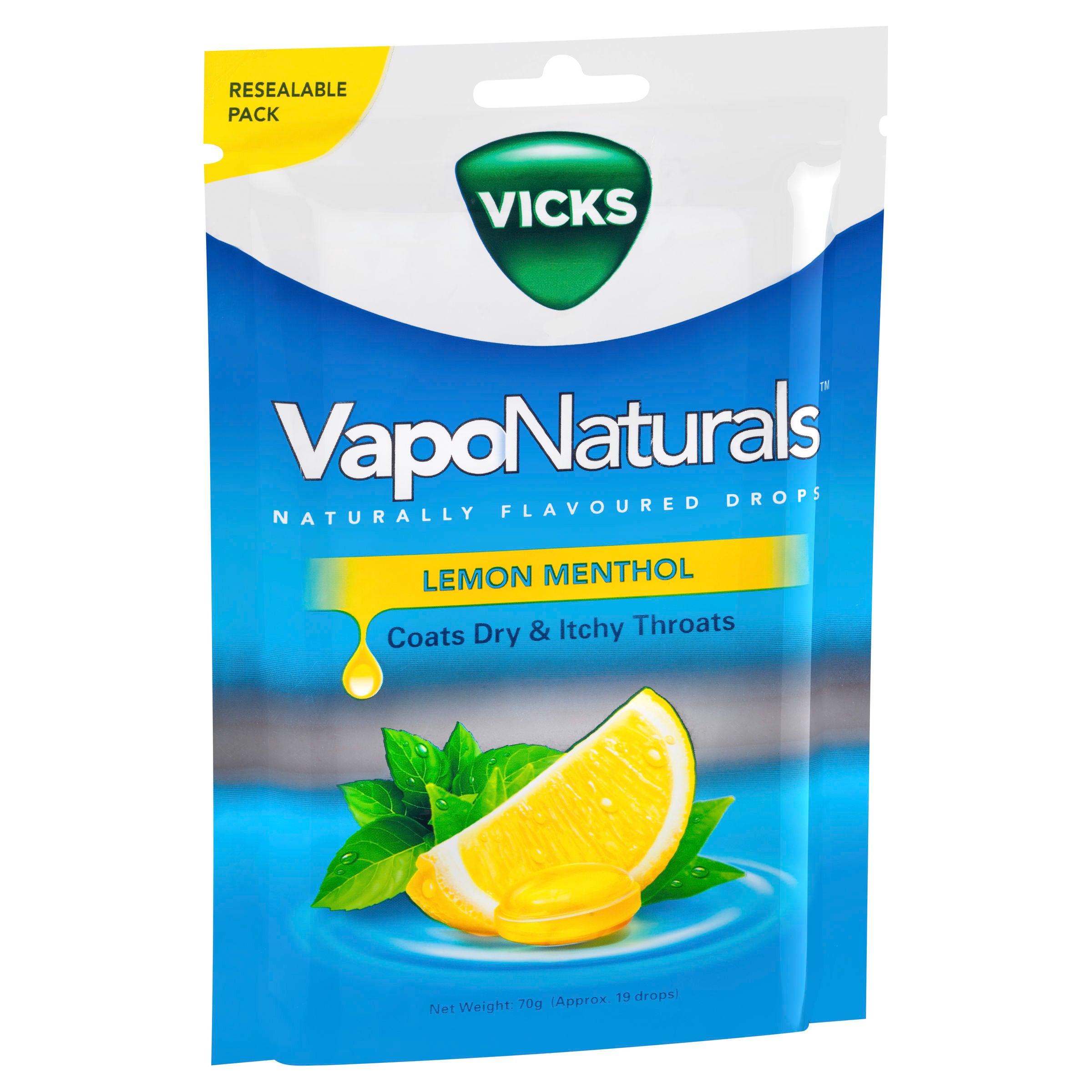 Vicks V/Nats Lem Menth Bag 19 x20 Vicks V/Nats Lem Menth Bag 19 x20