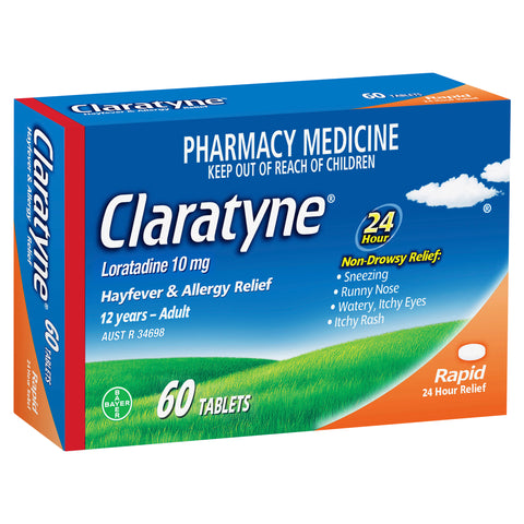 Claratyne Tab 10mg 60 Claratyne Tab 10mg 60