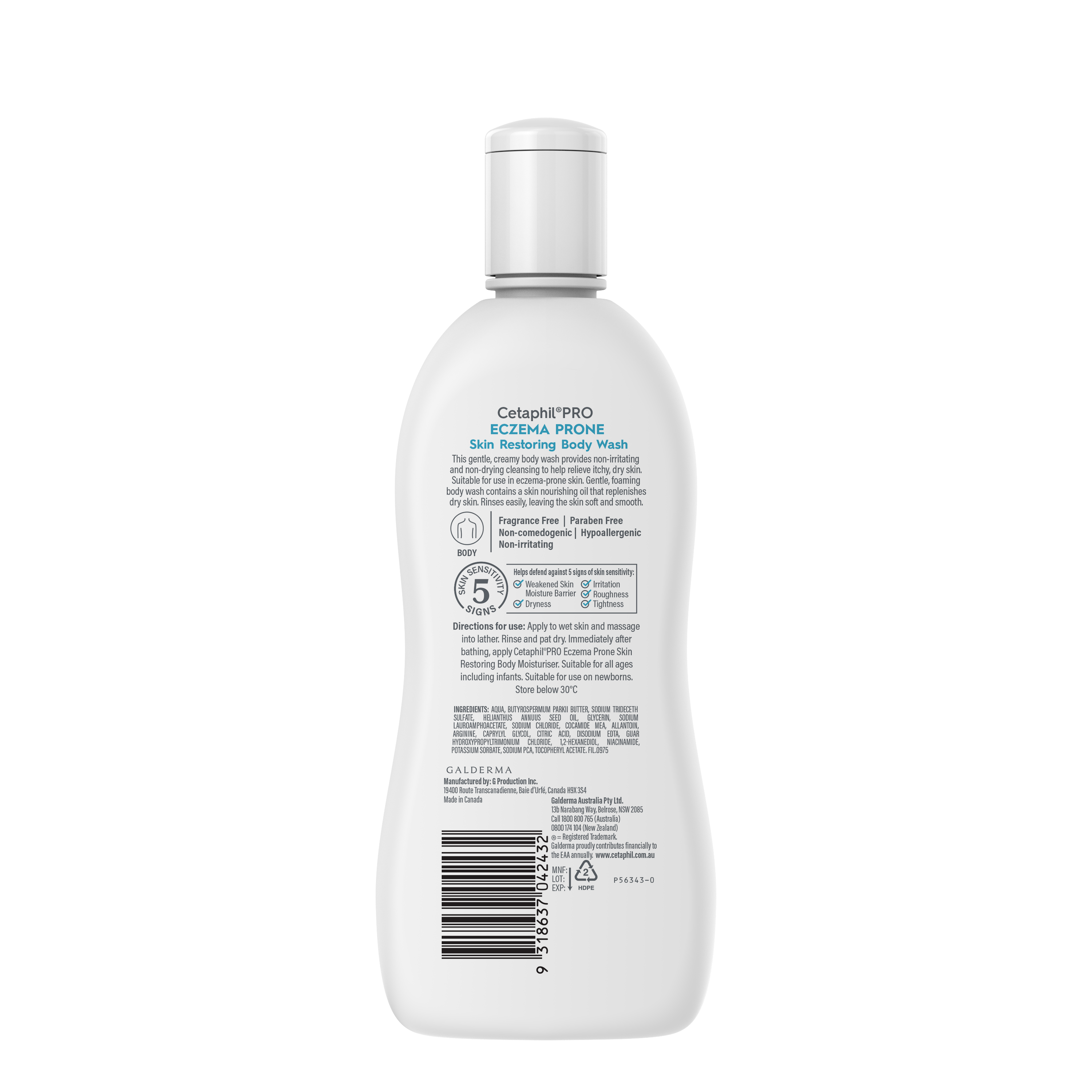 Cetaphil PRO EczemaProne Wash 295ml Cetaphil PRO EczemaProne Wash 295ml