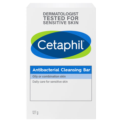 Cetaphil Antibacterial Cleansing Bar 127g Cetaphil Antibacterial Cleansing Bar 127g