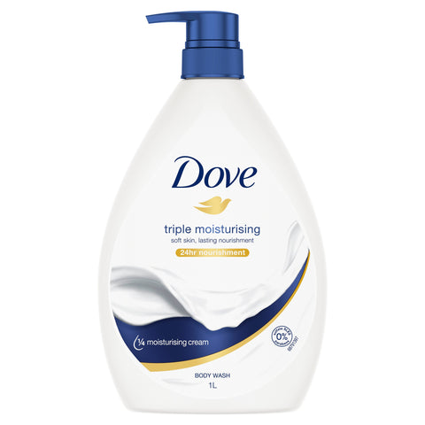 Dove Body Wash Triple Moisturising 1L Dove Body Wash Triple Moisturising 1L