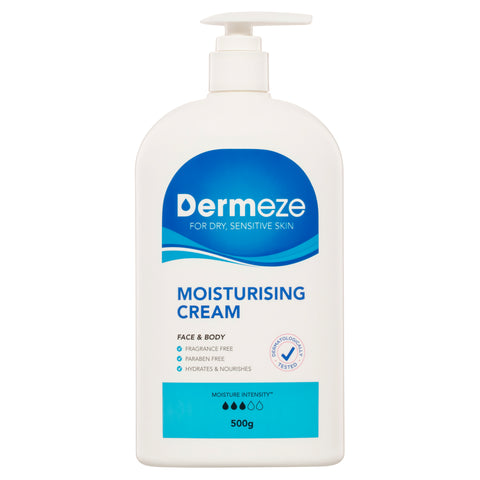 Dermeze Moisturising Cream 500g Dermeze Moisturising Cream 500g