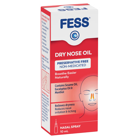 FESS Dry Nose Oil Nasal Spray 10mL FESS Dry Nose Oil Nasal Spray 10mL