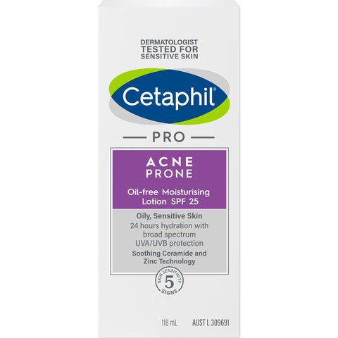 Cetaphil Pro Acne Prone Oil-Free Moisturising Lotion SPF25 Cetaphil Pro Acne Prone Oil-Free Moisturising Lotion SPF25