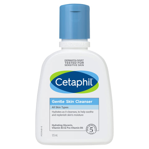 Cetaphil Gentle Skin Cleanser 125mL, For Face & Body Care Cetaphil Gentle Skin Cleanser 125mL, For Face & Body Care