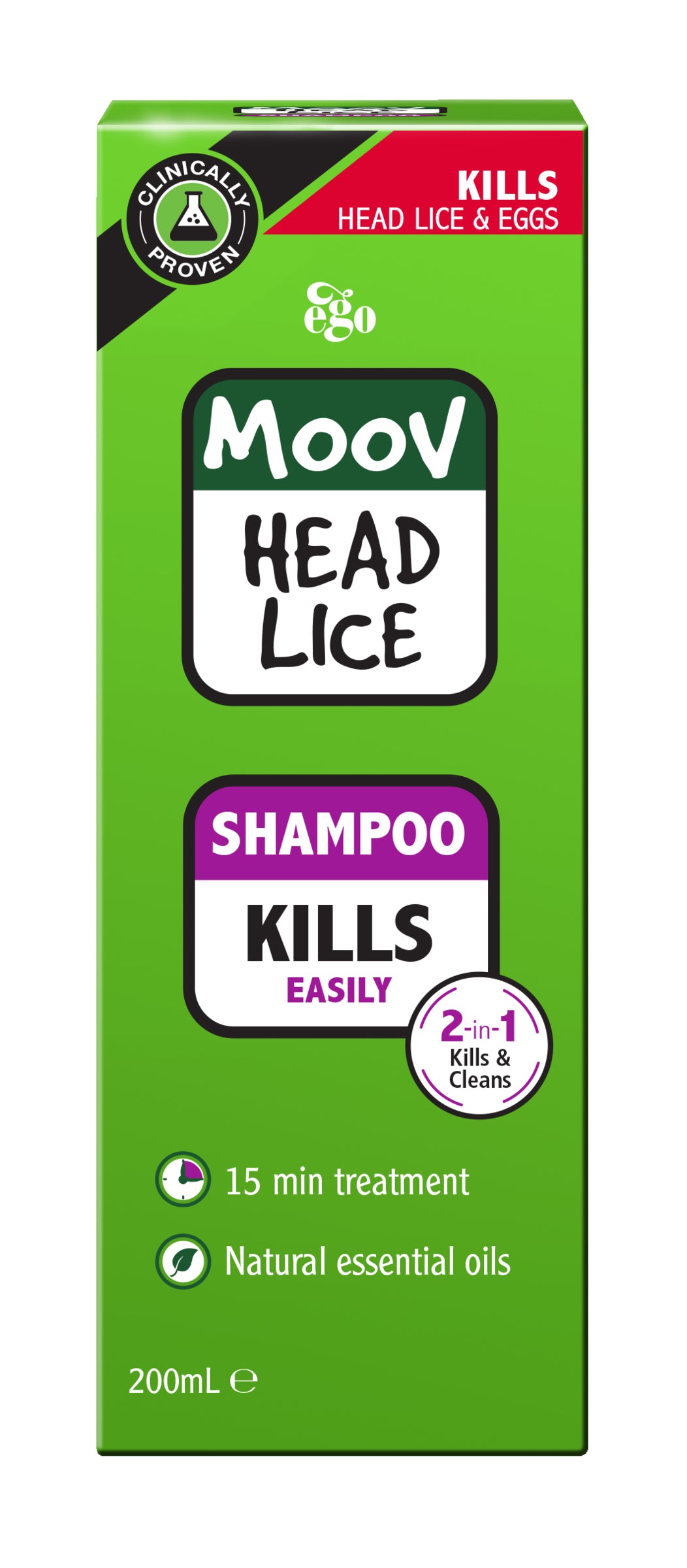 Ego Moov HLice SPoo 200ml Ego Moov HLice SPoo 200ml