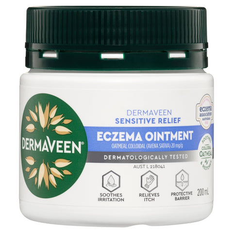 DermaVeen Sensitive Relief Eczema Ointment 200mL DermaVeen Sensitive Relief Eczema Ointment 200mL