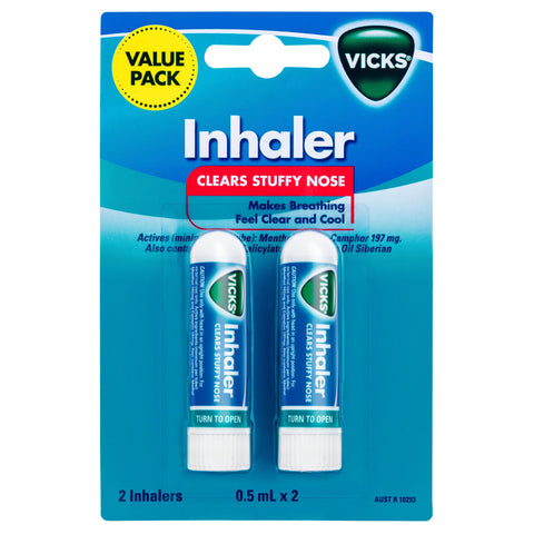 Vicks Nasal Decongestant Inhaler 2 Pack Vicks Nasal Decongestant Inhaler 2 Pack