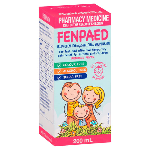 Fenpaed® Strawberry Flavour 200mL Fenpaed® Strawberry Flavour 200mL