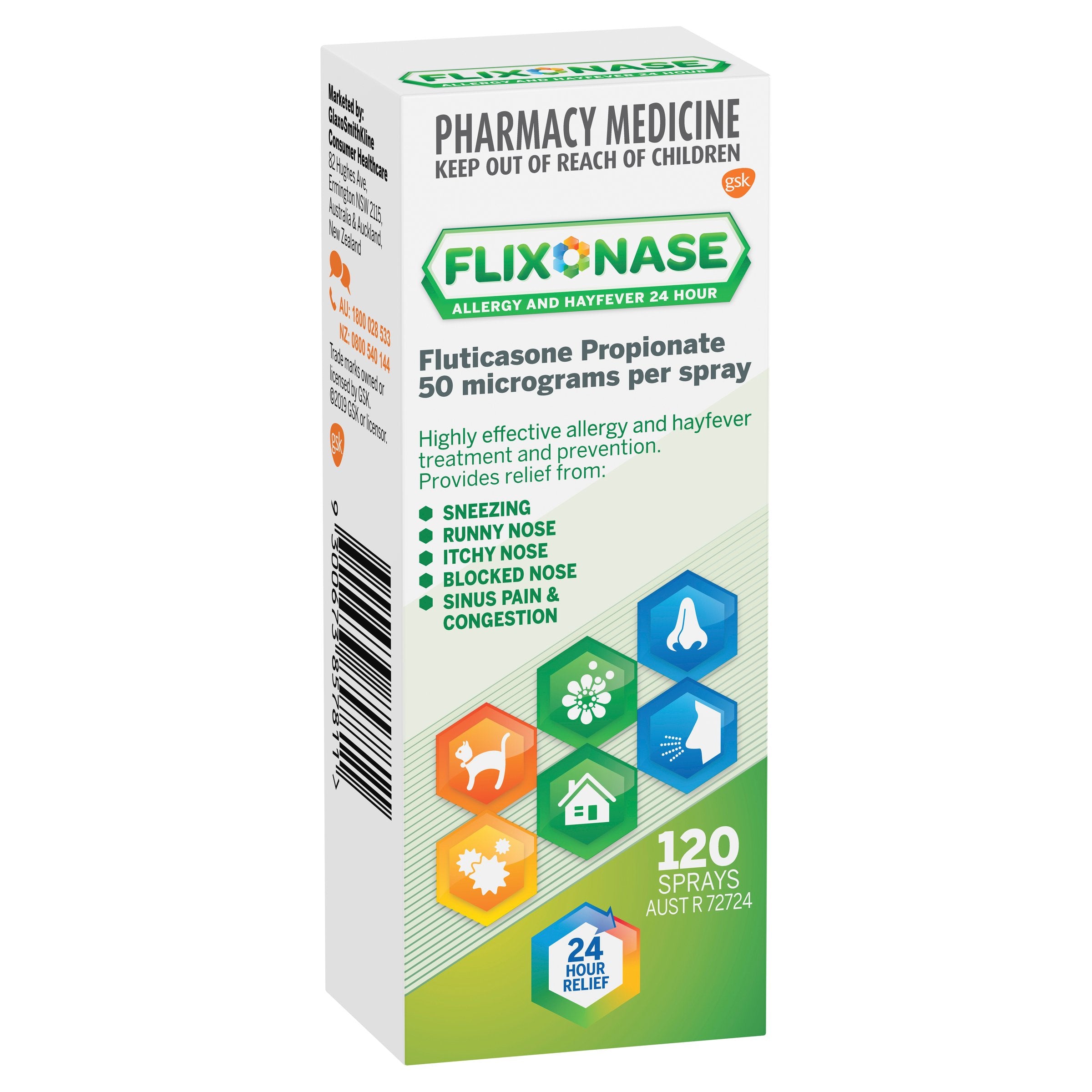 Flixonase NSpry 44mm 120D Flixonase NSpry 44mm 120D