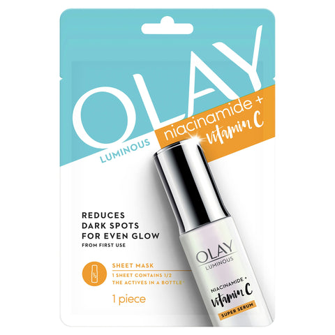 Olay LmnsNiacinamideVitC Sheet Mask Olay LmnsNiacinamideVitC Sheet Mask