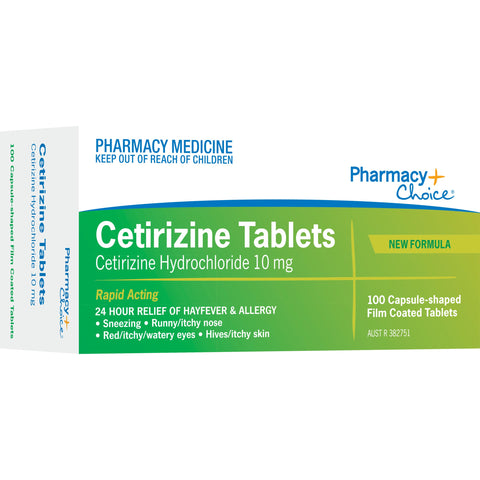 PC Cetirizine Tab 100 N PC Cetirizine Tab 100 N