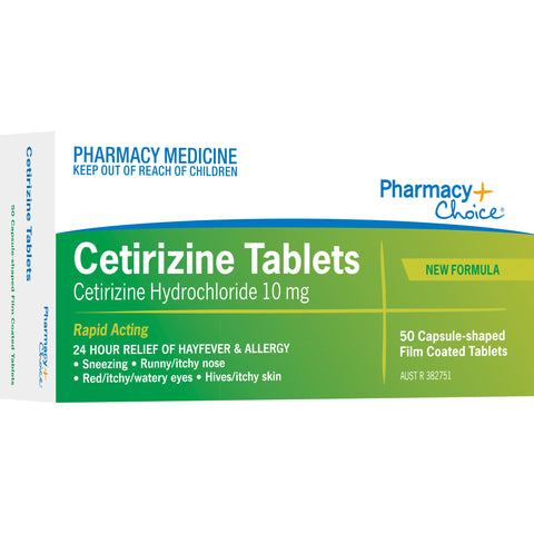 PC Cetirizine Tab 50 PC Cetirizine Tab 50