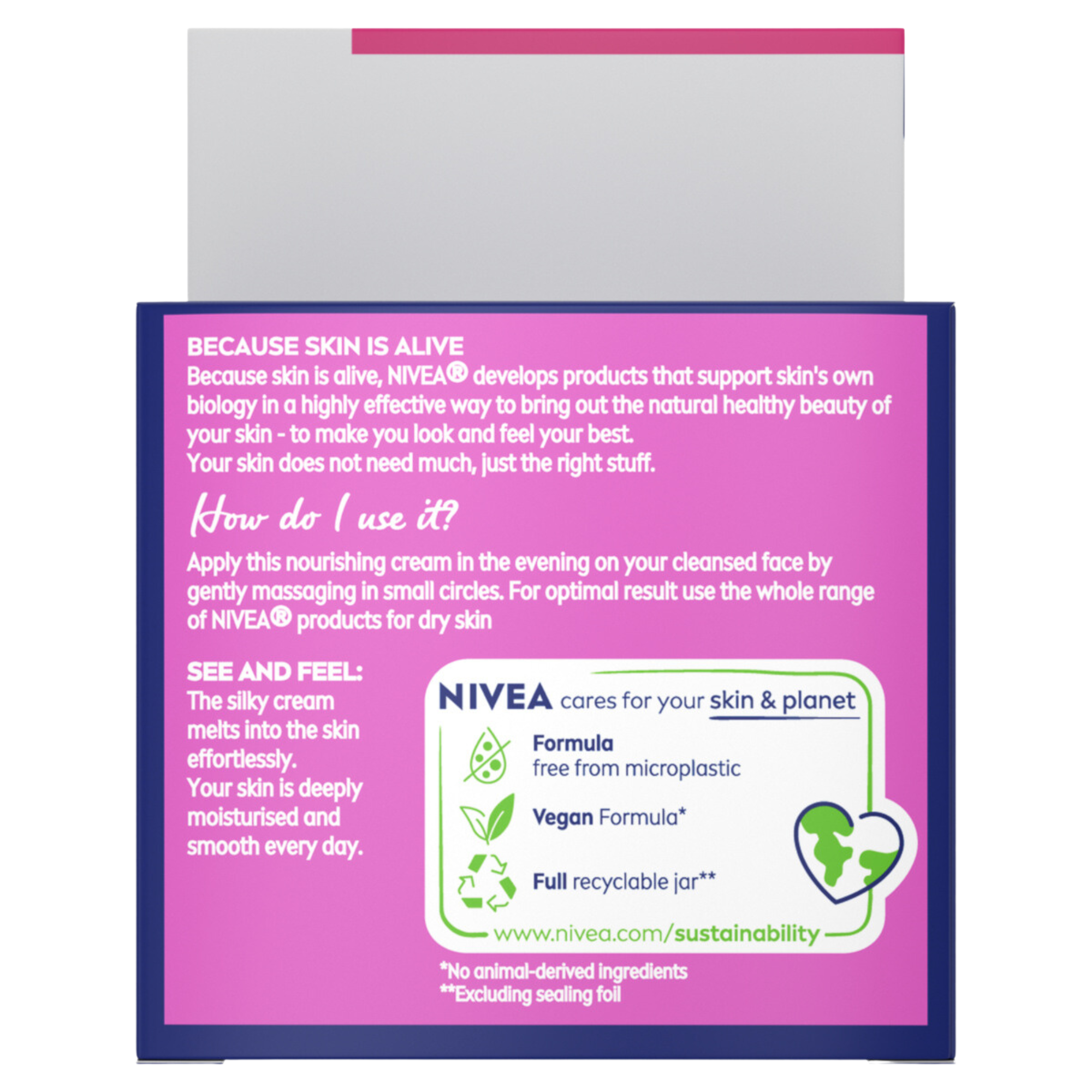 Nivea Visage D/Es DSens NCrm 50ml Nivea Visage D/Es DSens NCrm 50ml
