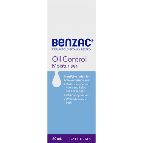 Benzac Oil Control Moisturiser Benzac Oil Control Moisturiser