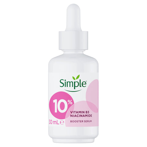 Simple Booster Serum 10% Niacinamide(Vitamin B3)for even skin tone and texture 30mL Simple Booster Serum 10% Niacinamide(Vitamin B3)for even skin tone and texture 30mL